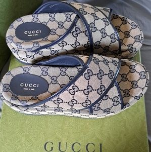 Criss cross platform slide sandal size eu 38 (USA 8)